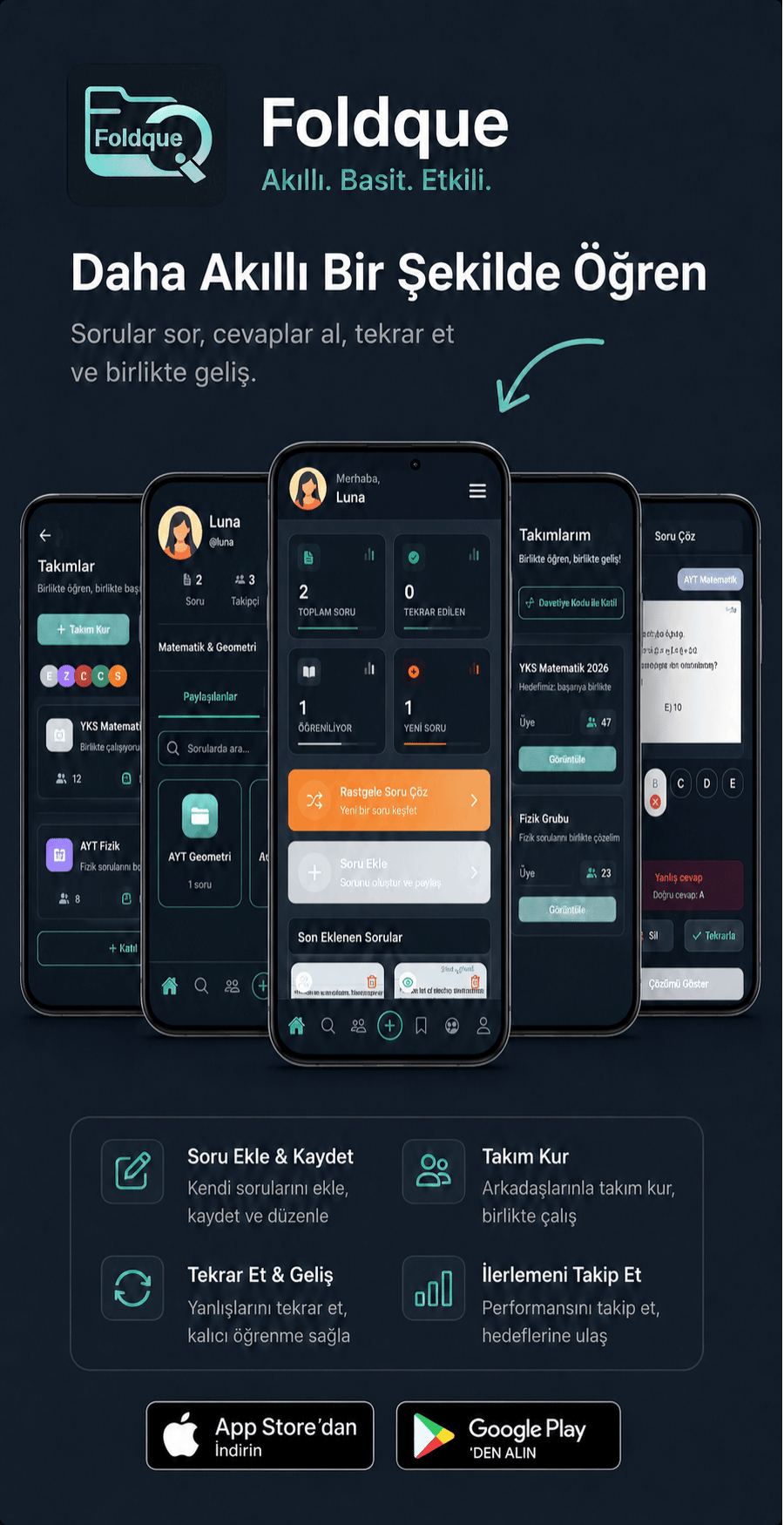 Foldque Uygulamasını İndir - Google Play ve App Store